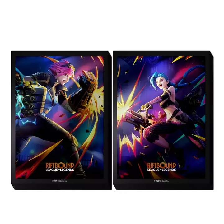 Riftbound: League of Legends TCG - Set 4: Vendetta Vi Jinx Art Sleeves