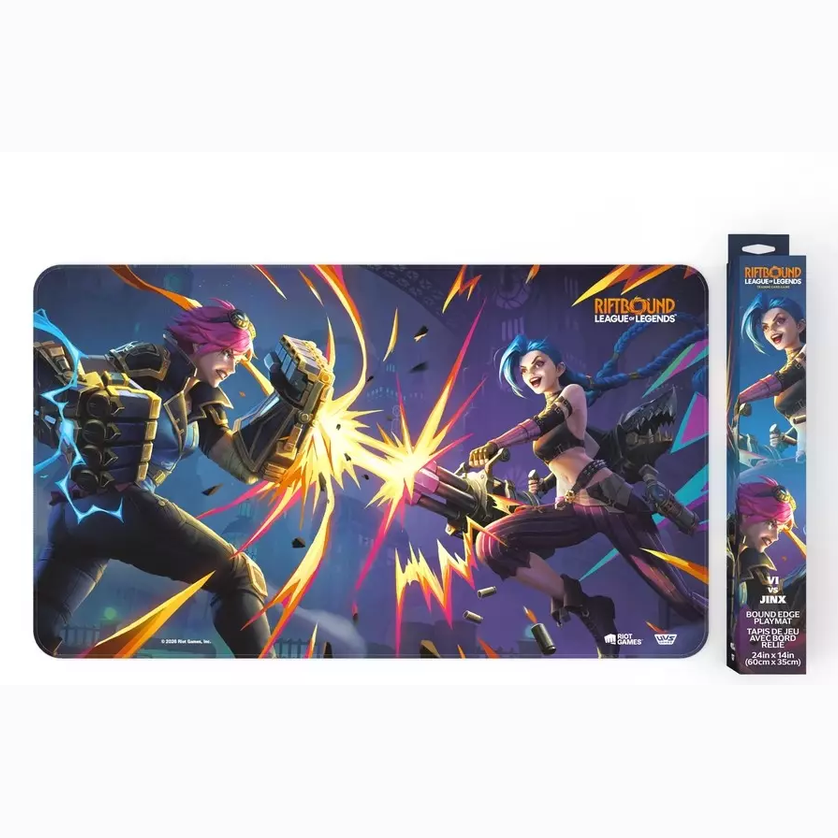 Riftbound: League of Legends TCG - Set 4: Vendetta Vi Jinx Playmat