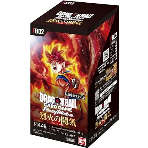 Dragon Ball Super Card Game Fusion World BLAZING AURA Booster Box (FB-02)